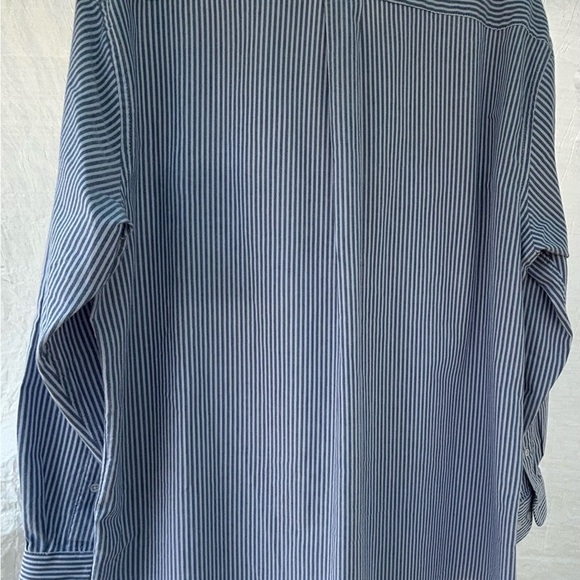 Saddlebred blue Casual Button Down Shirt Classic Fit - Picture 7 of 7